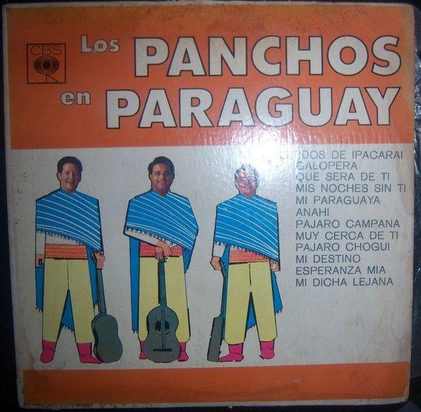 Portada de Álbum "Los Panchos en Paraguay", de Los Panchos