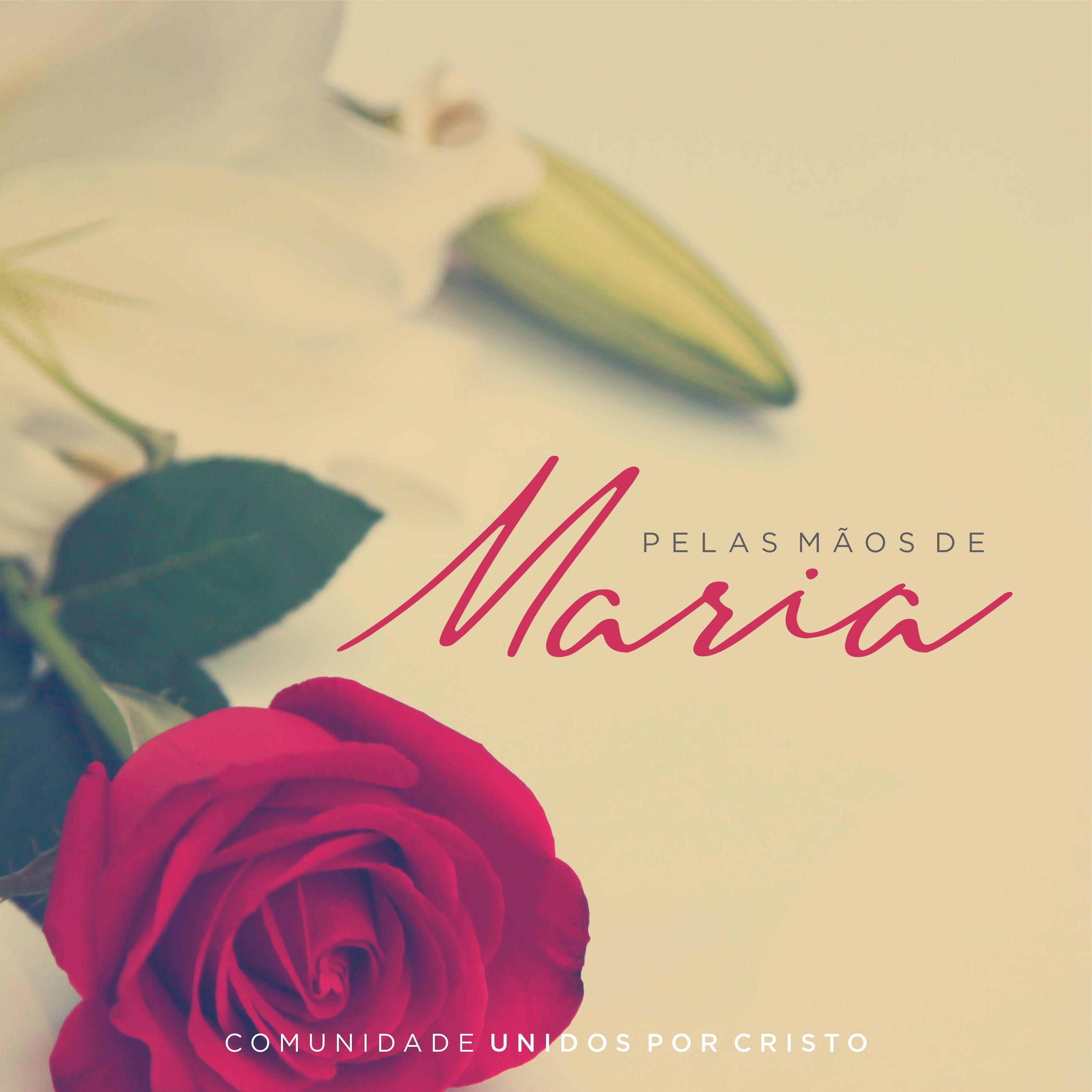 Portada de Sencillo/EP "Pelas Mãos de Maria", de Comunidade Católica Unidos Por Cristo