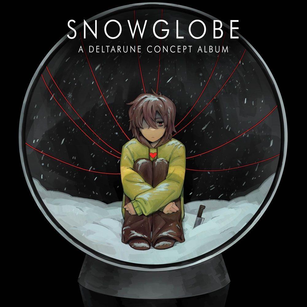 Capa do álbum "Snowglobe - A Deltarune Concept Album", de NyxTheShield