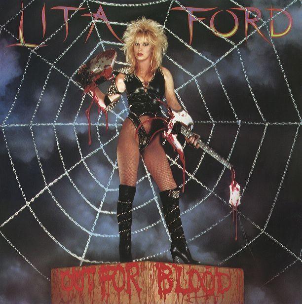 Portada de Álbum "Out For Blood", de Lita Ford