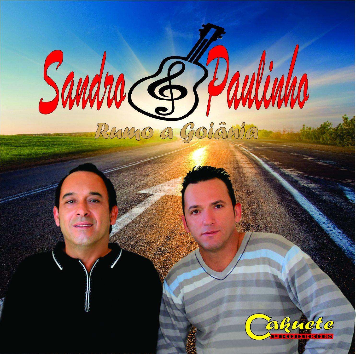 Portada de Álbum "Rumo à Goiania", de Sandro e Paulinho