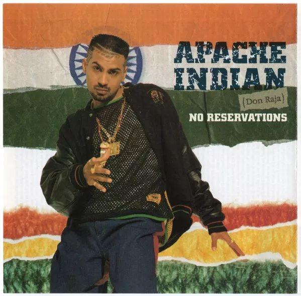 Portada de Álbum "No Reservations", de Apache Indian