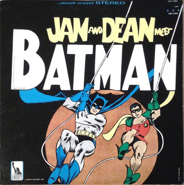 Portada de Álbum "Meet Batman", de Jan And Dean