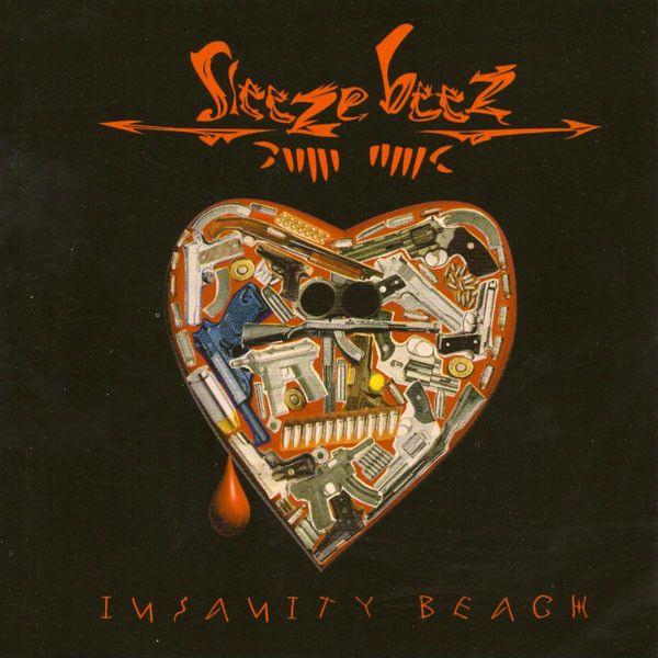 Portada de Álbum "Insanity Beach", de Sleeze Beez