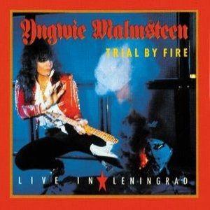 Album cover of "Trial By Fire" by Yngwie Malmsteen