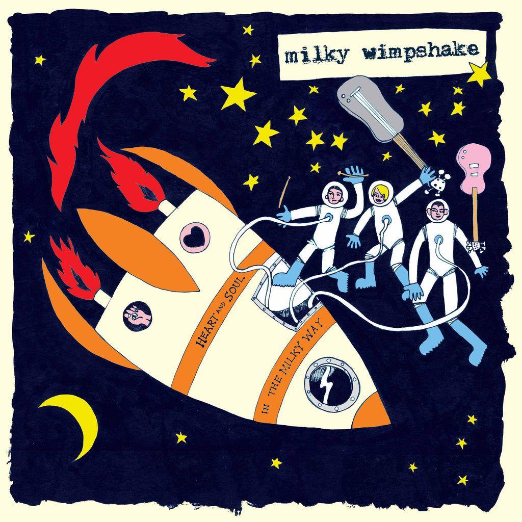 Capa do Álbum "Heart And Soul In The Milky Way", de Milky Wimpshake