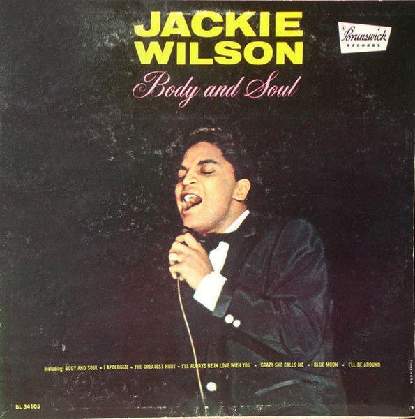 Portada de Álbum "Body And Soul", de Jackie Wilson