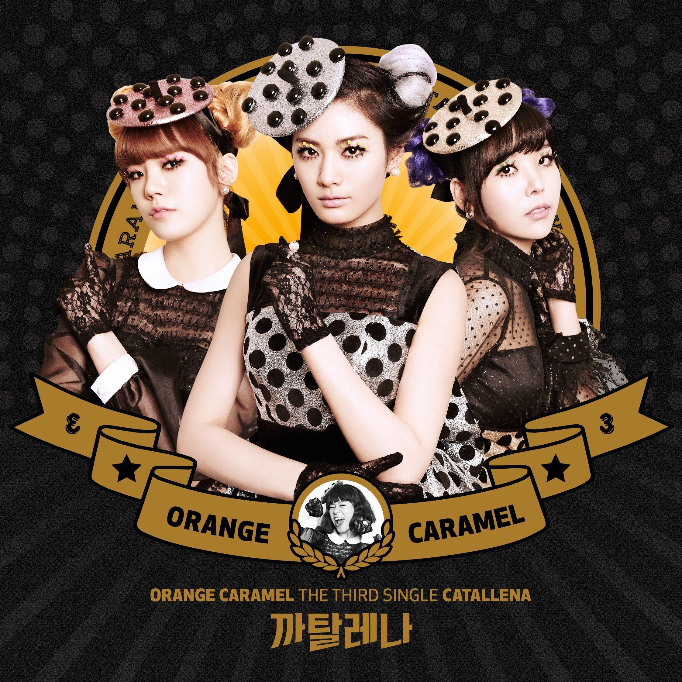 Capa do Single/EP "Catallena (The Third Single)", de Orange Caramel