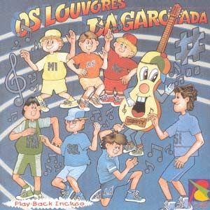 Portada de Álbum "Os Louvores da Garotada", de Turma do Printy