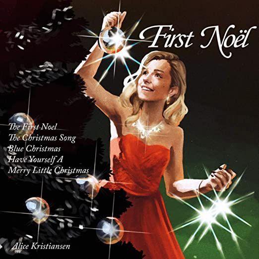Single/EP cover of "First Noel" by Alice Kristiansen