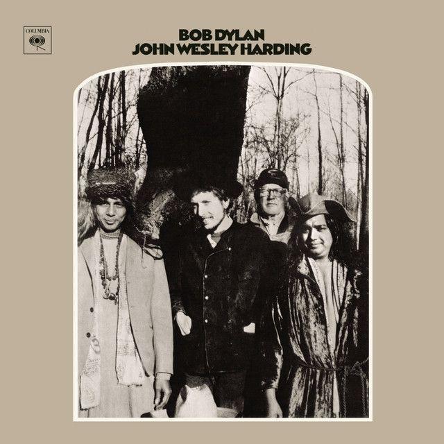Portada del álbum "John Wesley Harding", de Bob Dylan