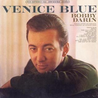 Portada del álbum "Venice Blue", de Bobby Darin
