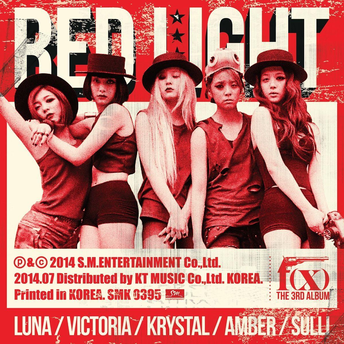 Portada de Álbum "Red Light - The 3rd Album", de f(x)