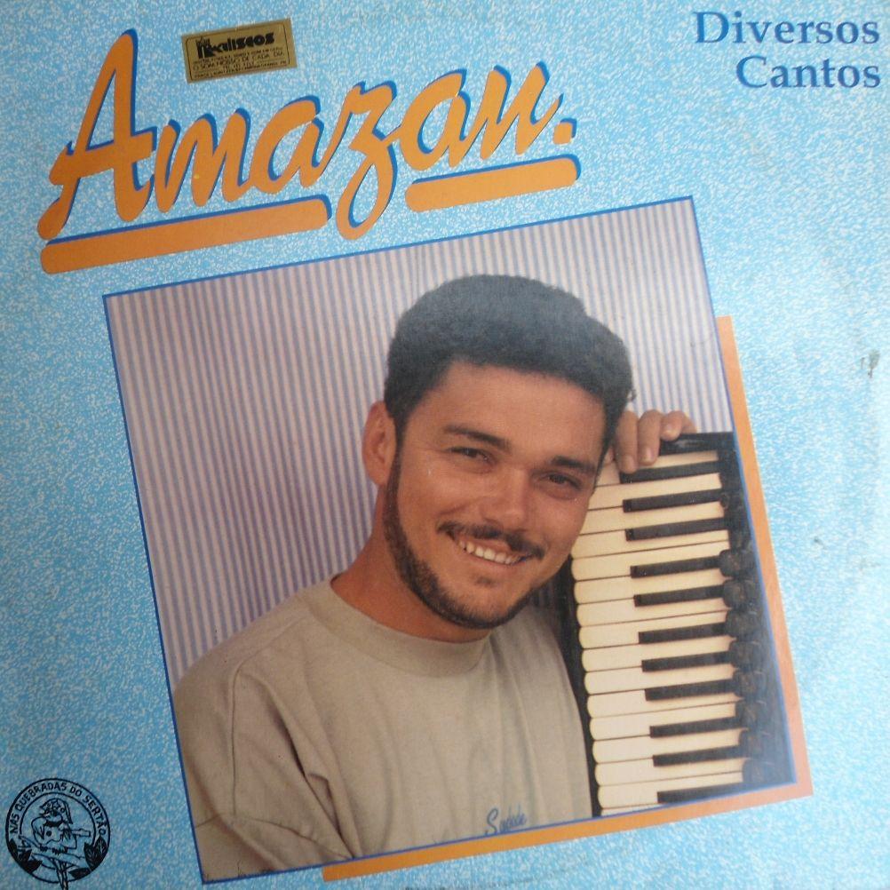 Portada del álbum "Diversos Cantos", de Amazan