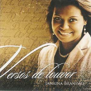 Portada de Álbum "Versos de Louvor", de Janaina Brandão