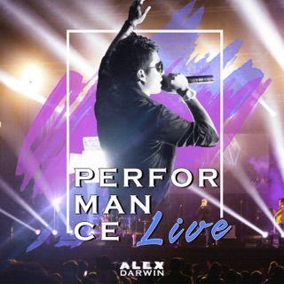 Portada de Álbum "Performance Live", de Alex Darwin