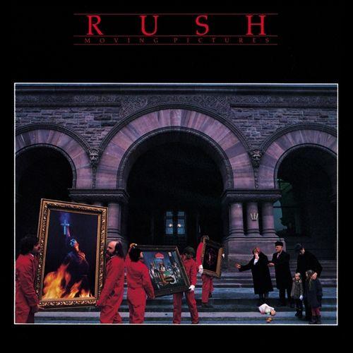 Portada del álbum "Moving Pictures", de Rush