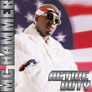 Portada de Álbum "Active Duty", de MC Hammer
