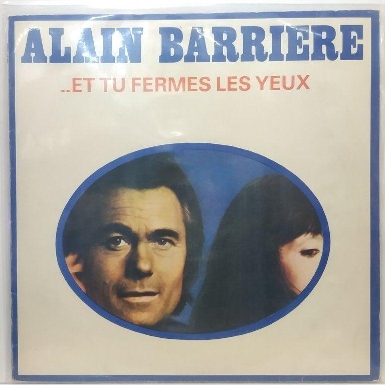 Capa do Álbum "..Et Tu Fermes Les Yeux", de Alain Barrière