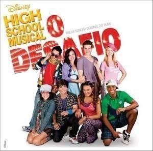 Portada de Álbum "Trilha Sonora High School Musical - O Desafio", de High School Musical - O Desafio