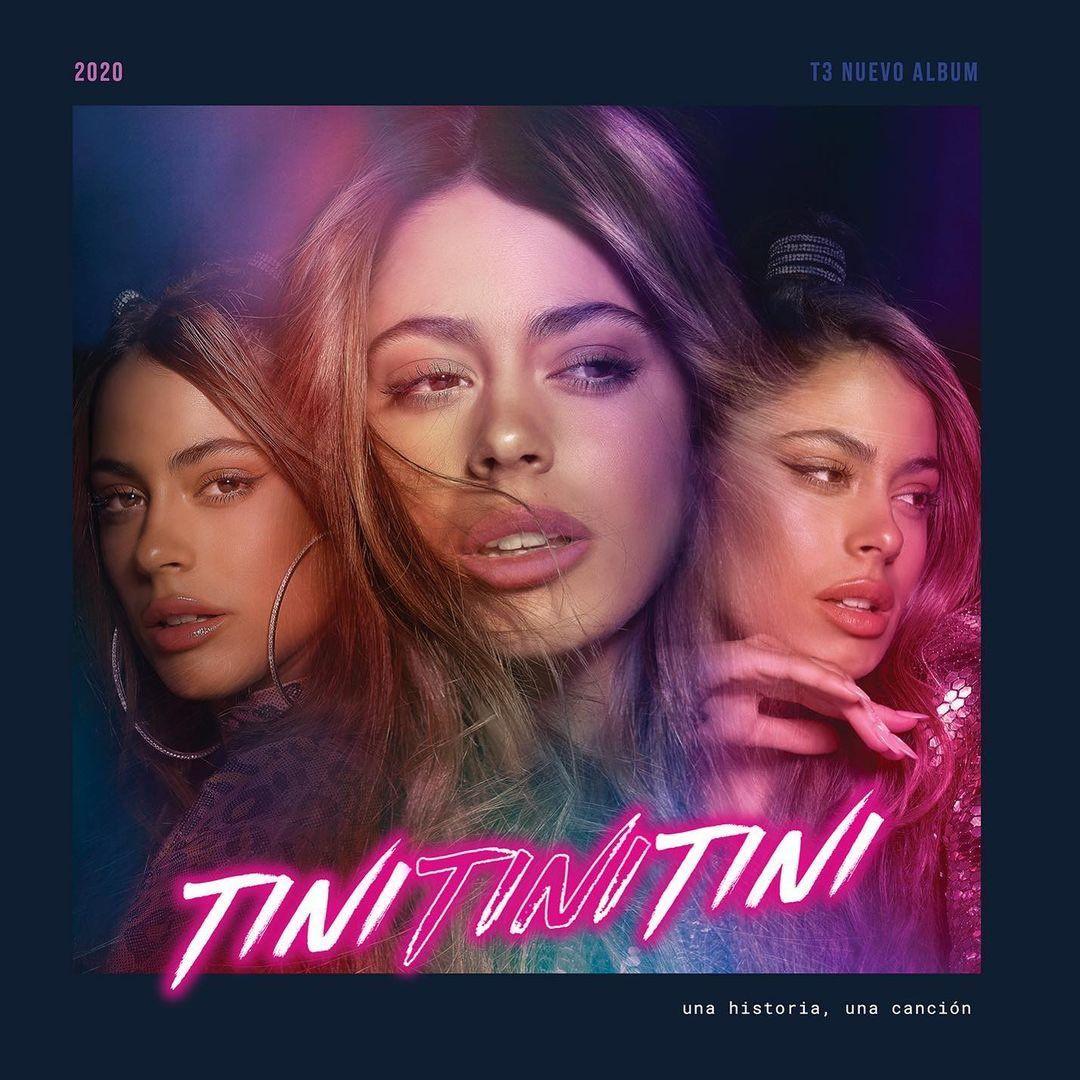 Portada de Álbum "TINI TINI TINI", de TINI