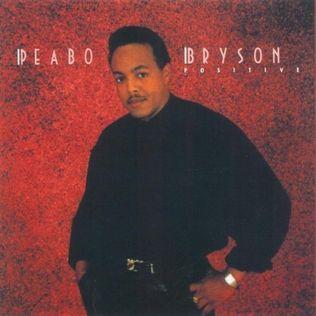 Album cover of "Positive" by Peabo Bryson