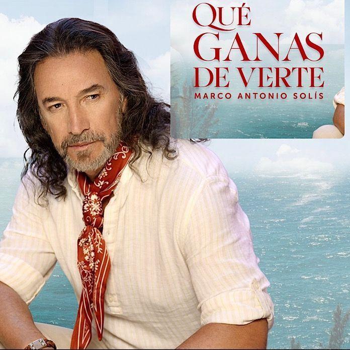 Portada del álbum "Qué Ganas De Verte", de Marco Antonio Solís