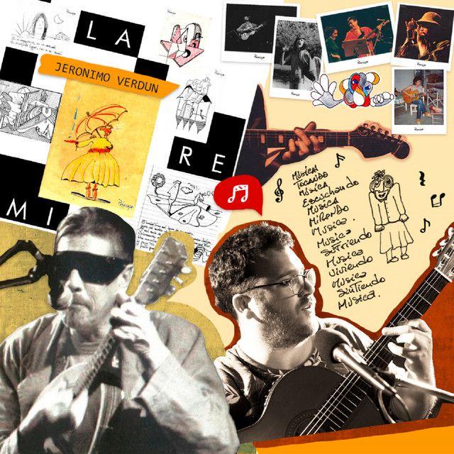 Portada de Álbum "LA RE MI", de Jerónimo Verdún