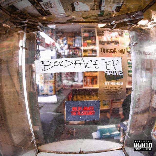 Portada de Sencillo/EP "BOLDFACE EP (feat. The Alchemist)", de Boldy James