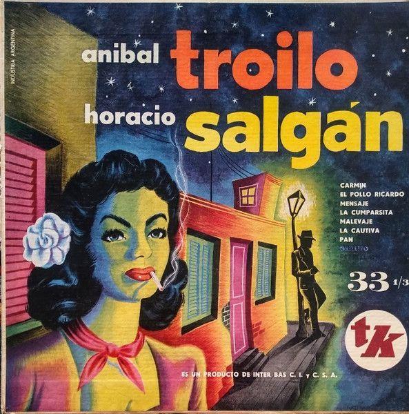 Portada del álbum "Troilo - Salgán", de Anibal Troilo