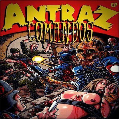 Capa do Álbum "Comandos", de Antraz Mentalz
