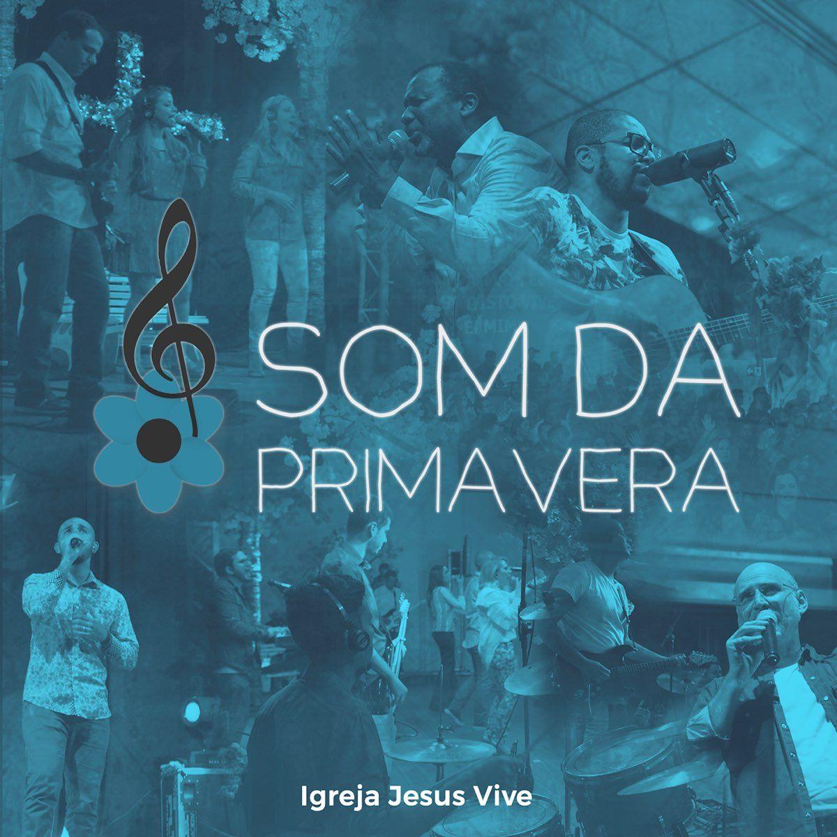 Portada de Álbum "Som Da Primavera", de Jesus Vive Louvor