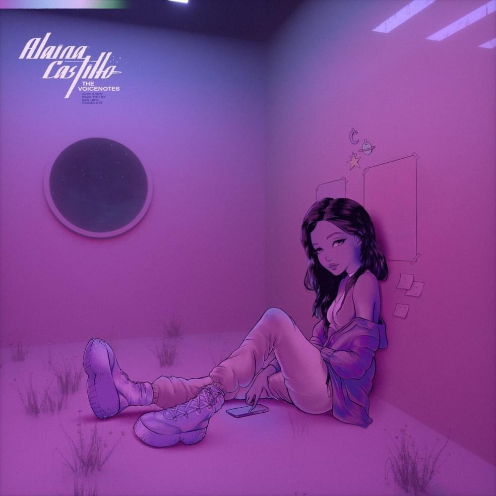 Portada de Sencillo/EP "the voicenotes", de Alaina Castillo