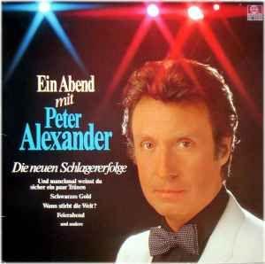 Portada de Álbum "Ein Abend Mit Peter Alexander - Die Neuen Schlagererfolge", de Peter Alexander