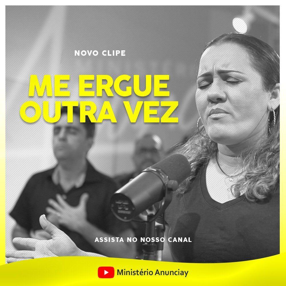 Portada de Sencillo/EP "Me Ergue Outra Vez", de Ministério Anunciay