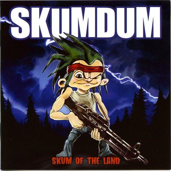 Capa do Álbum "Skum Of The Land", de Skumdum