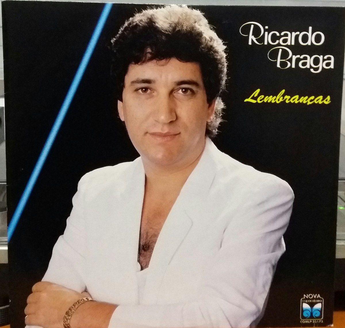 Portada de Álbum "Lembranças", de Ricardo Braga