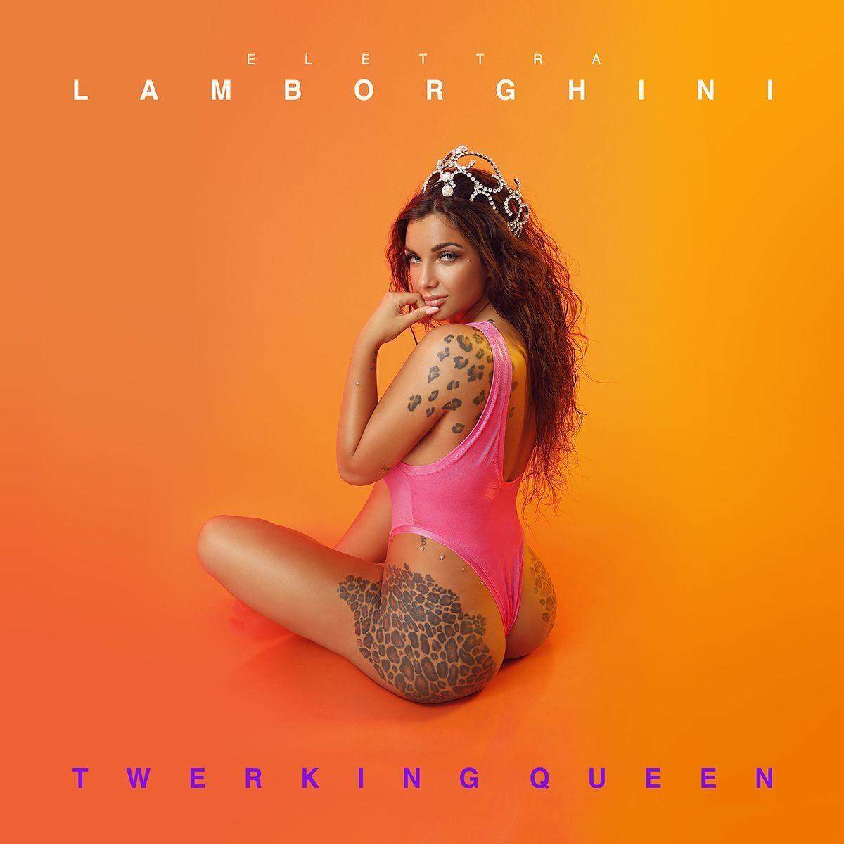 Capa do Álbum "Twerking Queen", de Elettra Lamborghini