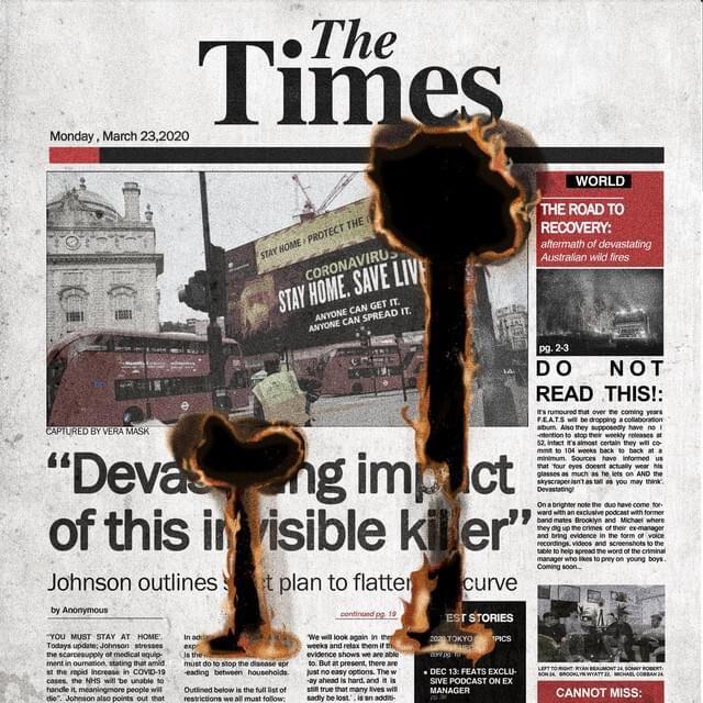 Portada de Sencillo/EP "2020", de F.E.A.T.S