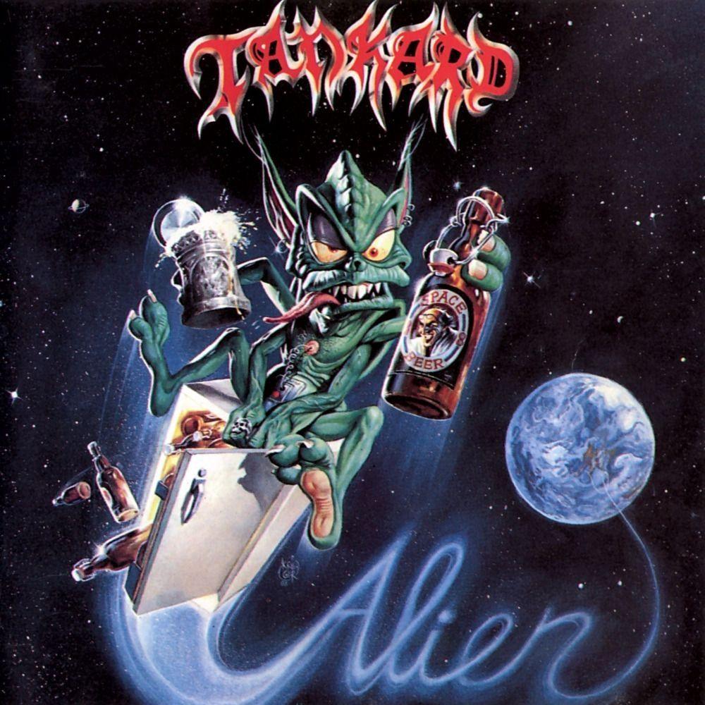 Album cover of "Alien" by Tankard