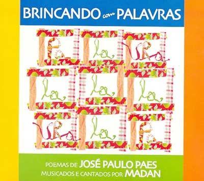 Capa do Álbum "Brincando com Palavras", de Madan