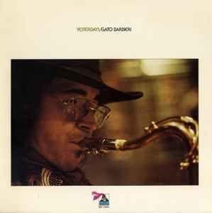 Capa do álbum "Yesterdays", de Gato Barbieri