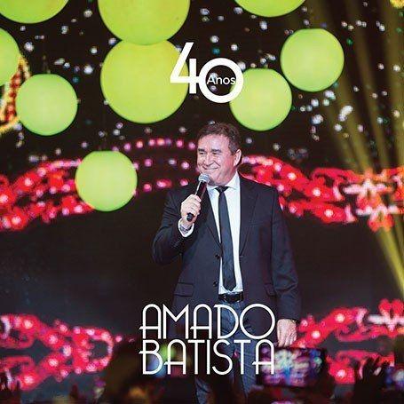Portada de Álbum "40 Anos", de Amado Batista
