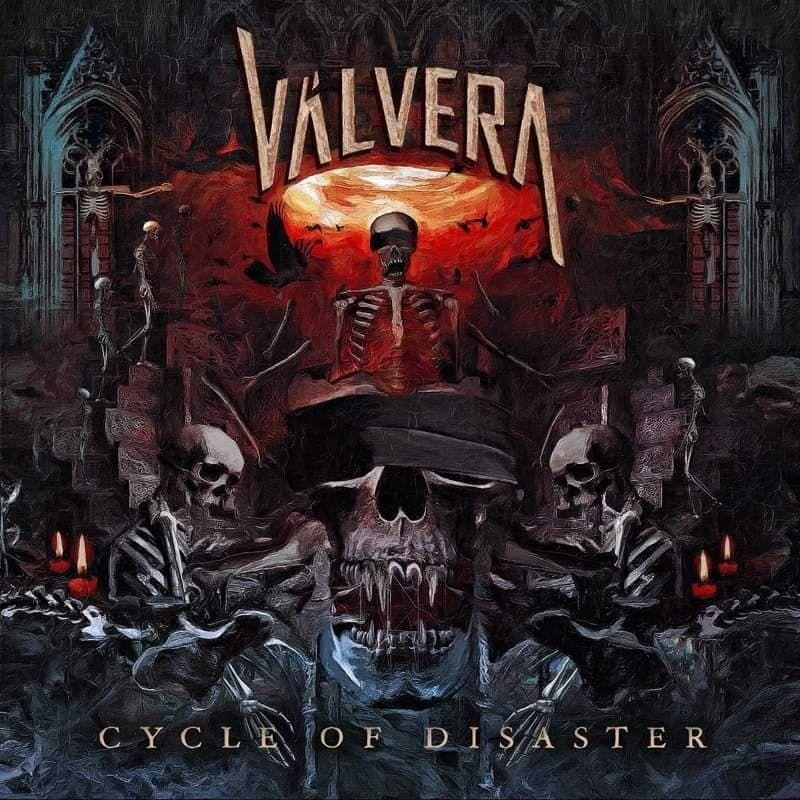 Portada de Álbum "Cycle Of Disaster", de Válvera