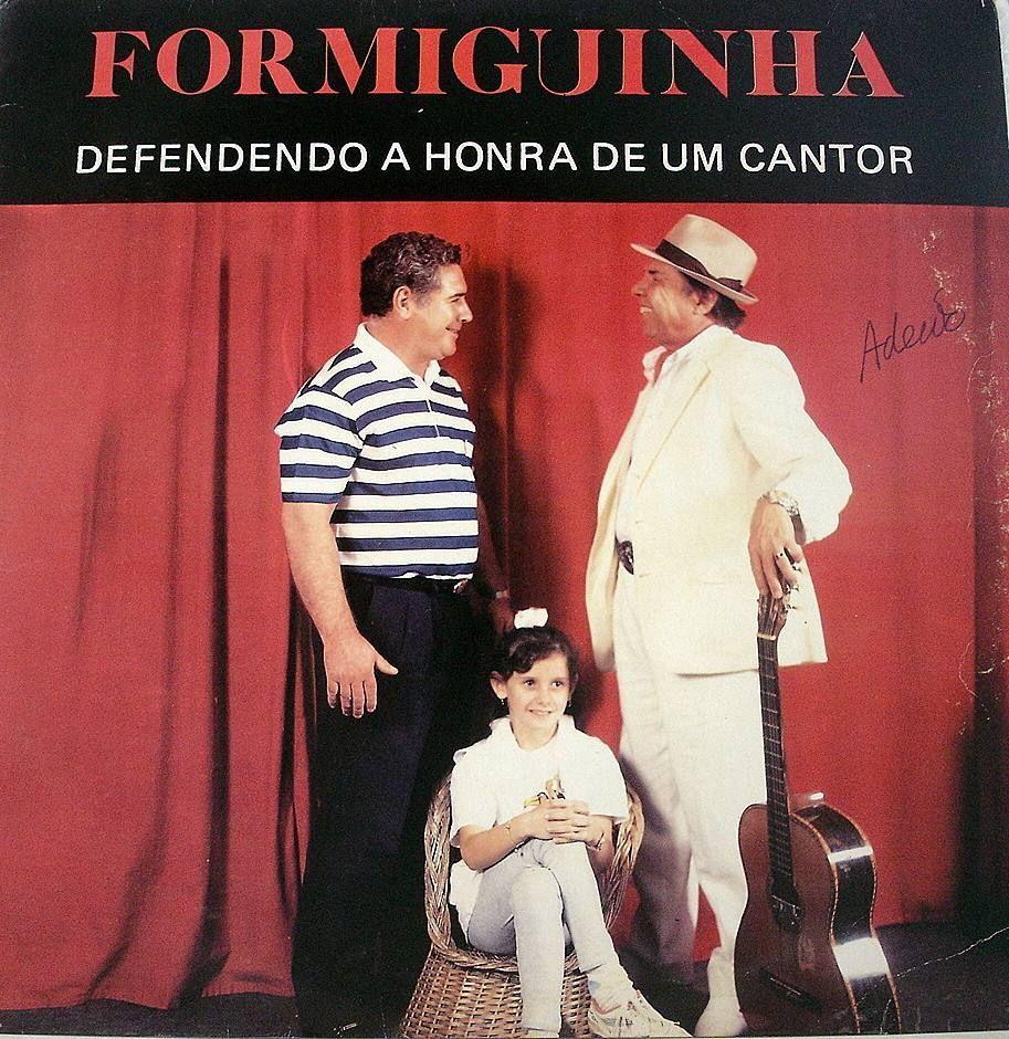 Portada de Álbum "Defendendo a Honra de Um Cantor", de Formiguinha