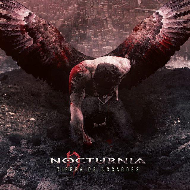 Portada de Álbum "Tierra De Cobardes", de Nocturnia