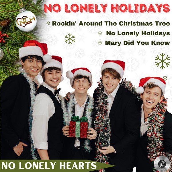 Single/EP cover of "No Lonely Holidays" by No Lonely Hearts
