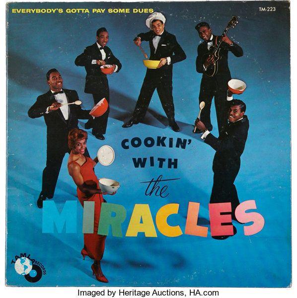 Portada de Álbum "Cookin' With The Miracles", de The Miracles