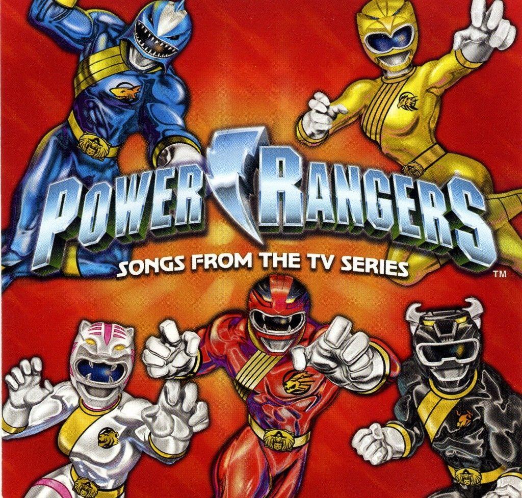 Portada de Álbum "Power Rangers", de Power Rangers