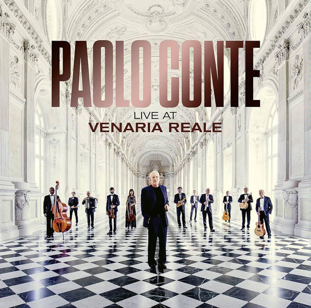 Portada de Álbum "Live At Venaria Reale", de Paolo Conte